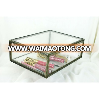 We produce delicate and beautiful jewelry box/glass box/jewelry packaging box