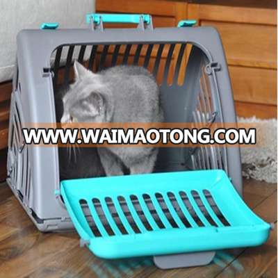 Of the latest model cat carrier Indoor & Outdoor travel portable folding pet cage pet carrier