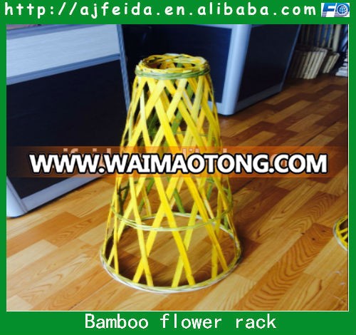 FD-171221 pure hand-woven bamboo flower opening flower shelf